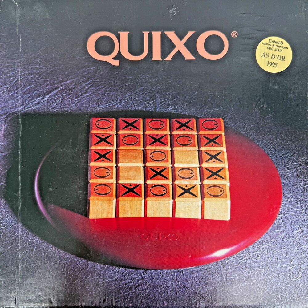 Quixo Board Game 1995 Gigamic Thierry Chapeau As d'Or Award Winner 2-4 Players